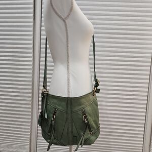 Fossil Olive Green Crossbody Bag